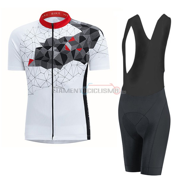 Abbigliamento Ciclismo Gore Bike Wear Power Mountain 2017 bianco